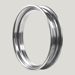 2&frac12;&quot; x 19&quot; Rolled Edge Carbon Steel Rim 